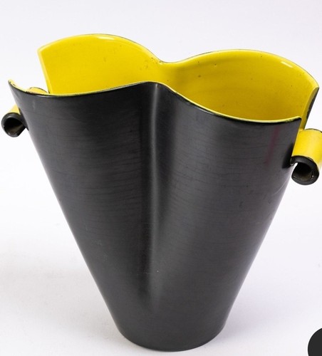 Vase elchinger jaune - elchinger, et