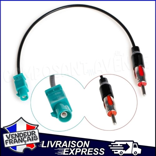 Câble adaptateur fakra iso - adaptateur,