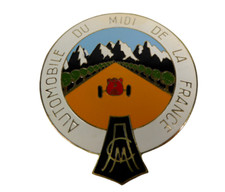 Plaque de calandre émaillée