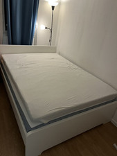 Lit Complet ( Cadre + Matelas + Surmatelas + Sommier )