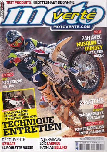 Moto verte 505 ktm - n°505, 125/200