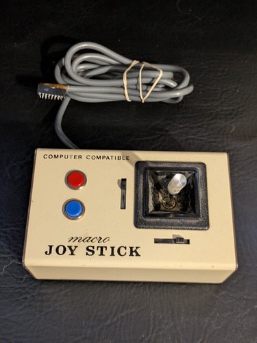Vintage macro joystick - macro,