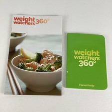 Weight Watchers 360 Pocket Guide Food Point Book Point Plus Pamphlet 2012