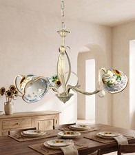 Lustre Rustique En Céramique