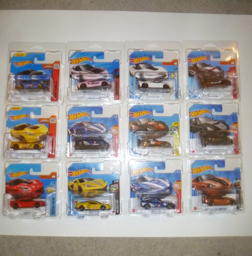 Lot hot wheels corvette 5 - lot,