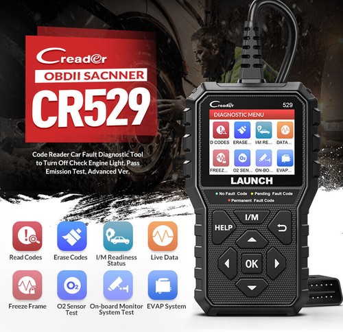 Launch x431 cr529 obd2 scanner - cr529,