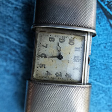 Vintage Silver Movado Ermeto Chronometre Watch 