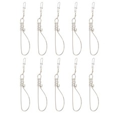  10 Pcs Ensemble De Boucles Matériel Pêche Peche Accessoire Vitesses