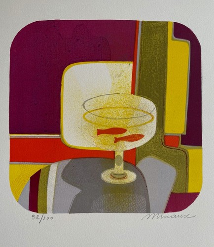 Minaux andre lithographie - minaux,