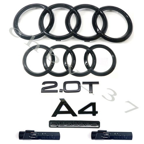Audi emblem full gloss - a4,