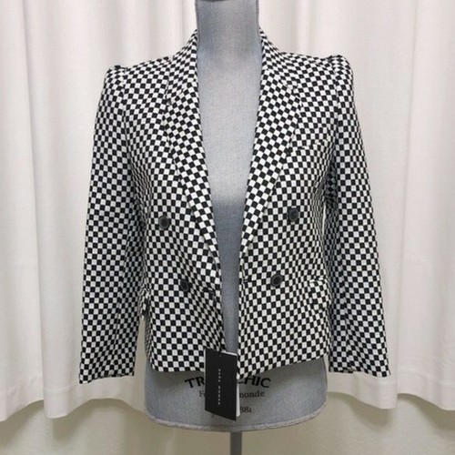 Zara women checkered blazer - zara,