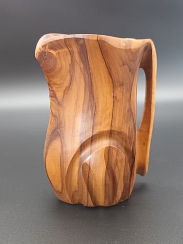 Pichet artisanal vintage bois - artisanal,