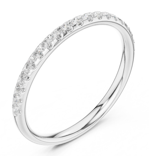 Bague éternité pleine - bague, d'éternité
