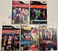 Lot 5 jeux wii just dance