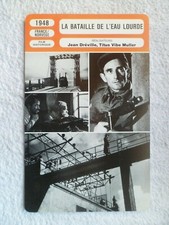 CARTE FICHE CINEMA 1948 LA