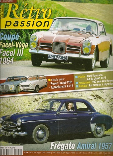 Retro passion 225 facel - 225, iii