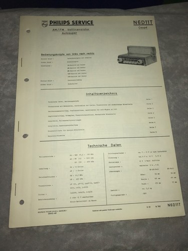 Philips car radio - car,