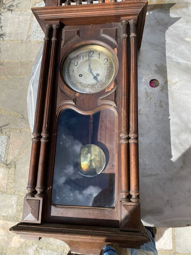 Horloge murale carillon - horloge, à