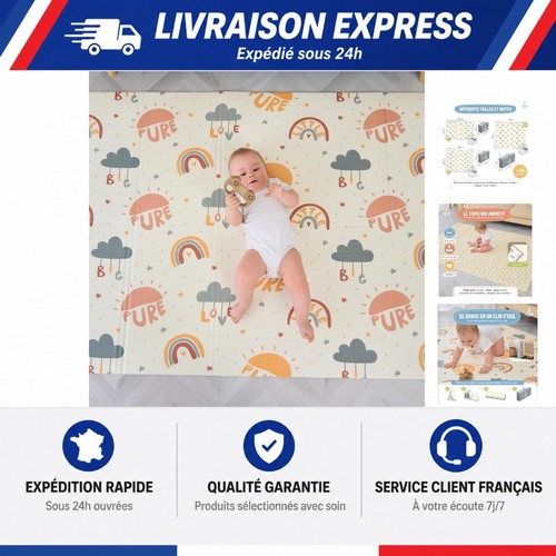 Tapis éveil bébé pliable - tapis, d'éveil
