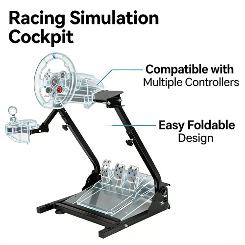 Support roue course - course, pliable