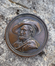 356a MEDAILLE Belgique Pierre Paul Rubens 1840.