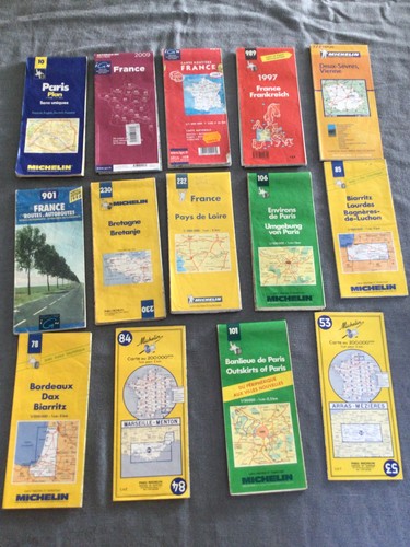 Anciennes cartes routieres - 14,