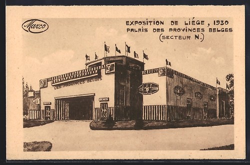 Carte postale liège - carte,