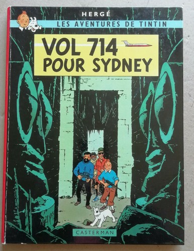 Tintin vol 714 pour sydney - tintin,