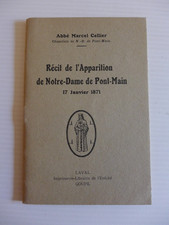 Abbé Marcel Cellier - Récit