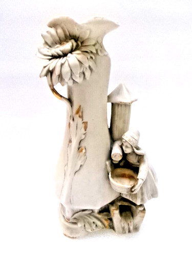 Vase porcelaine art - en,