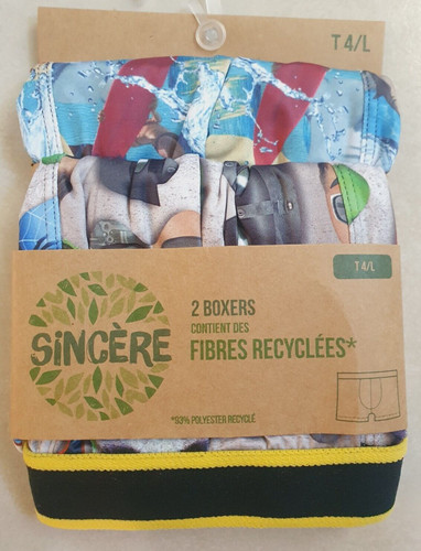 Boxers neufs taille l - 2, 4/l
