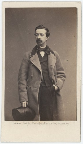 Cdv circa 1860 homme - circa, 1860.