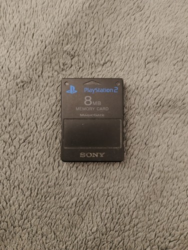 Carte mémoire ps2 noire - ps2, mb