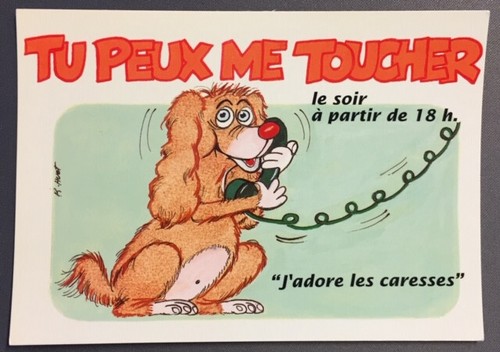 Carte postale humoristique - carte,
