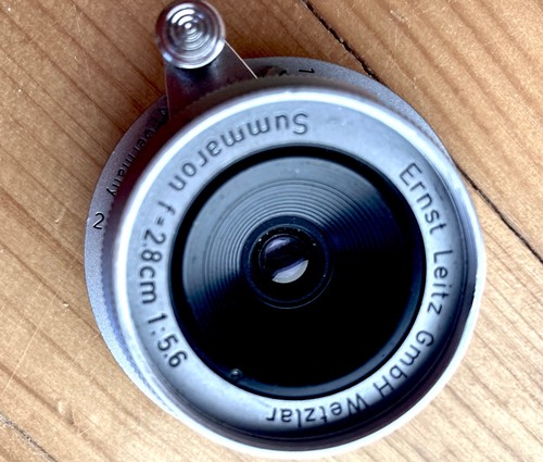 Leitz summaron 8cm - leitz, 5,6/2,8cm