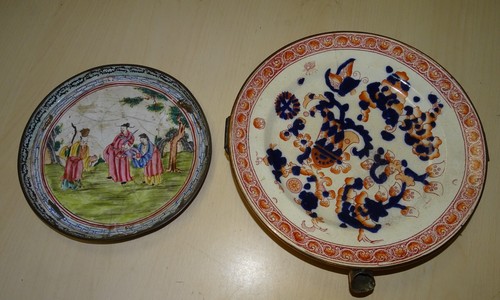 Plats cloisonné assiette - et,