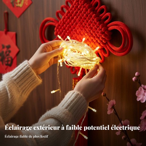 Guirlande étoilée led - étoilée,