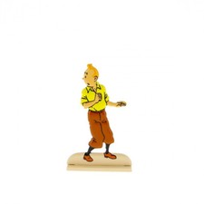 FREE SHIP Tintin - Metal Figurine The Secret of the Unicorn - Herge