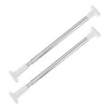  2 Pcs Tringle Vetement Penderie Extensible Tringles Placard Tige Cintre