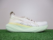 Asics Gel-Nimbus 25 Shoes Womens 7 Cream Fawn Road Race Trainer Running Support