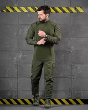 Combinaison tactique d'été olive Oblivion, uniforme militaire Oblivion rip-st...