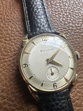 BULOVA SMALL SECOND STAINLESS STEEL BACK ANTIMAGNETIC SPIDER LEGS #12780