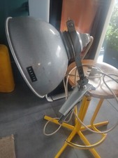 Ancienne lampe photo industriel cinema Pince Émaillé Porcelaine Narita Art 