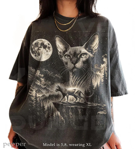 Vintage sphynx cat - vintage,