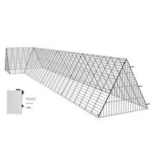 VEVOR Enclos pour poulailler cage portable 400 x 100 x 61,5 cm pour l'extérieur