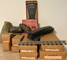 Large Lot of Marklin Train Tracks and other Train Items