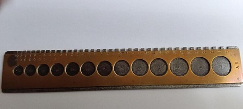Rare outil horloger echelle - outil, d