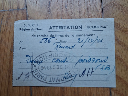 Rationnement sncf - -,