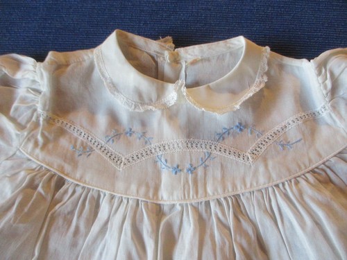 Robe baptême 6 blanc - baptême,