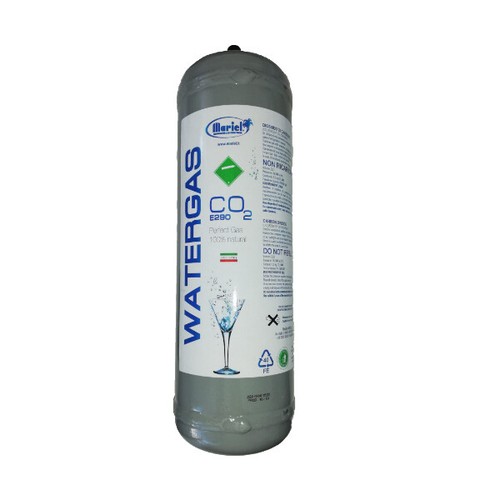 Bouteille co2 usagée - co2, et
